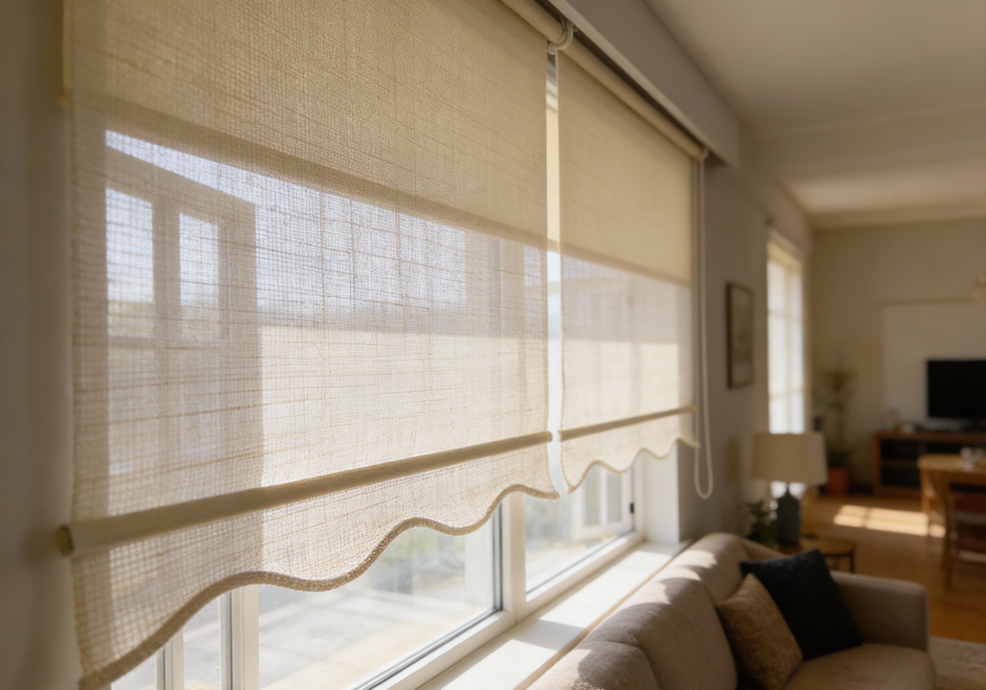 Çiftli Tül Stor Perde